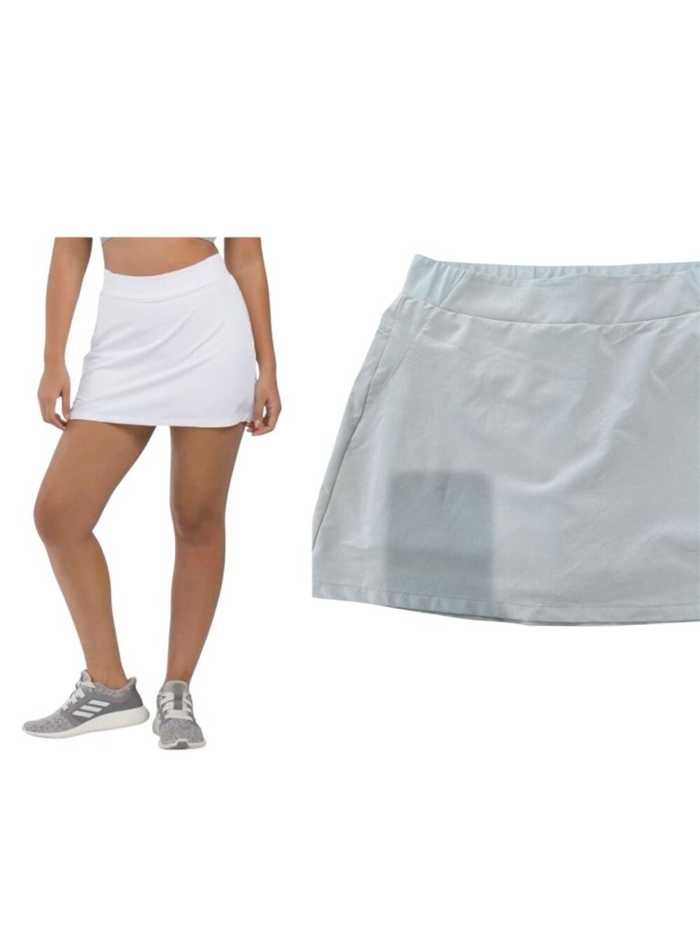 Yogalicious Citylite Hailey Skort - Baby Blue (Medium)